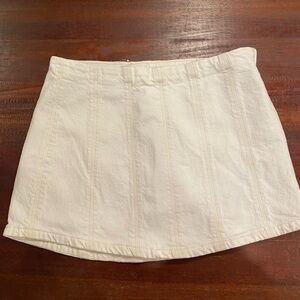 Denim Mini Skirt